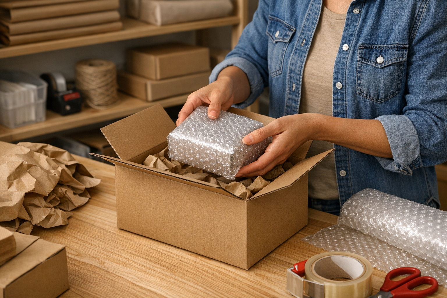 Kartonnen Verzenddozen foto 2